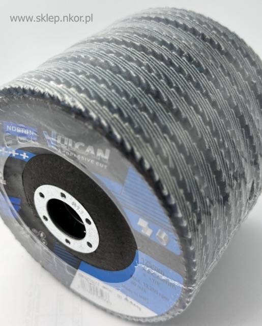 TARCZA LAMELKOWA CYRKONOWA, Dyski lamelkowe 125 x 22 P40 Atlas Bronze