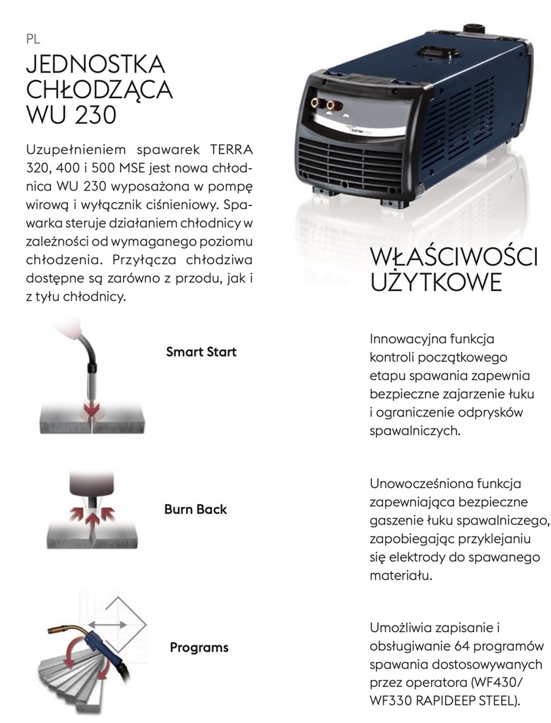 Spawarka Bohler Terra 400 MSE 3x400V -MIG/MAG/MMA