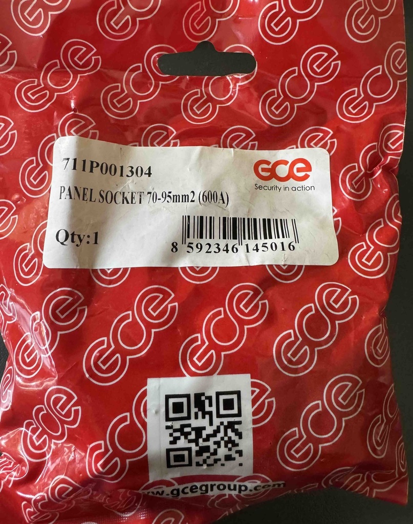 Gniazdo panelowe dla przewodu urządzenia GCE 70-95 mm2 (600A)